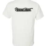 PH TEXT LOGO TSHIRT WHITE BACK